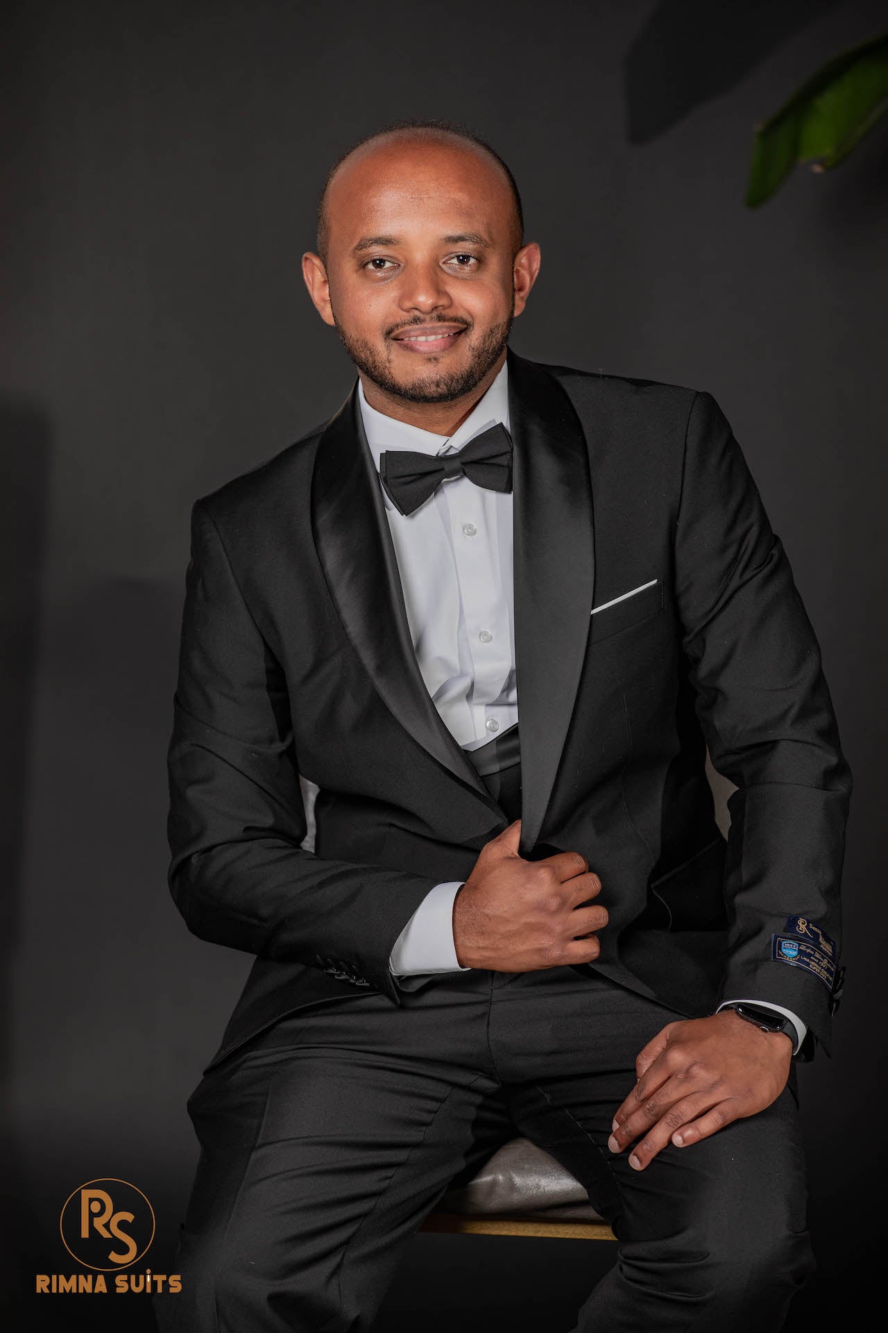 Rimna Four Piece One button Tuxedo