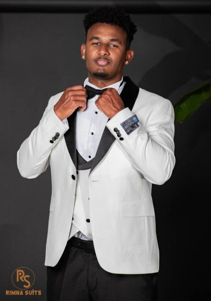 Rimna  Four Piece One button Tuxedo